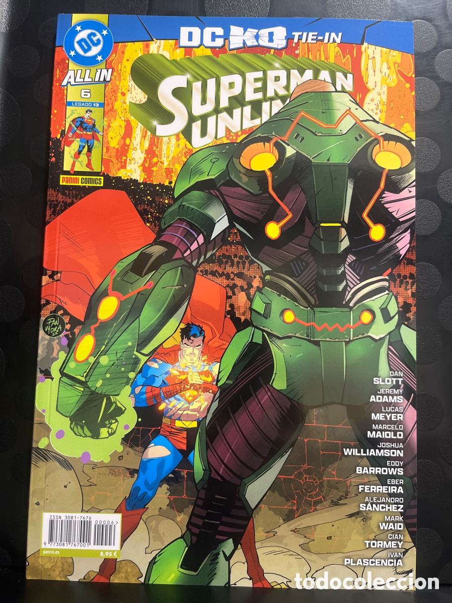 C&oacute;mics: SUPERMAN UNLIMITED N.13 / 6 DC KO TIE IN DC ALL IN ( 2025/&hellip; )
