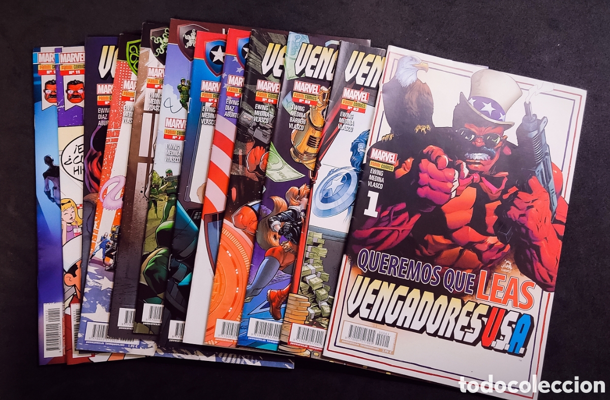C&oacute;mics: Vengadores USA completa con portada Hulk Rojo Variante
