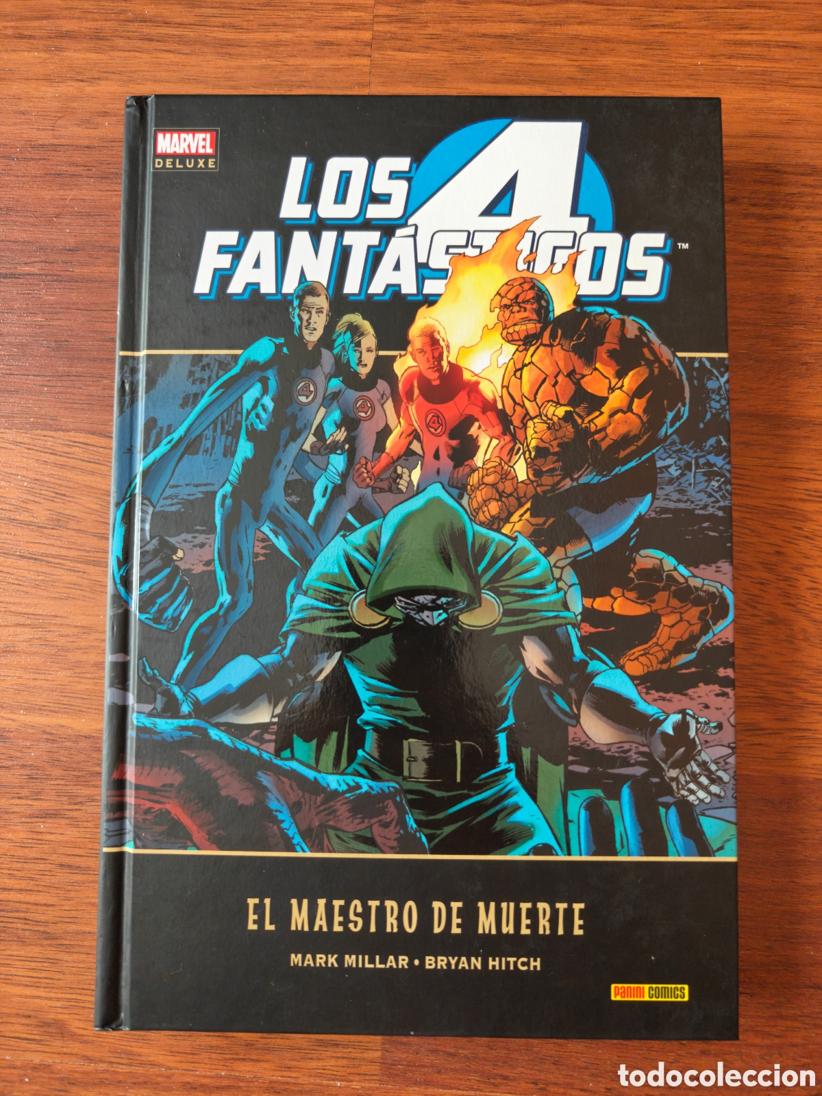 C&oacute;mics: Marvel Deluxe&nbsp;Los 4 Fant&aacute;sticos. El maestro de Muerte. Mark Millar.