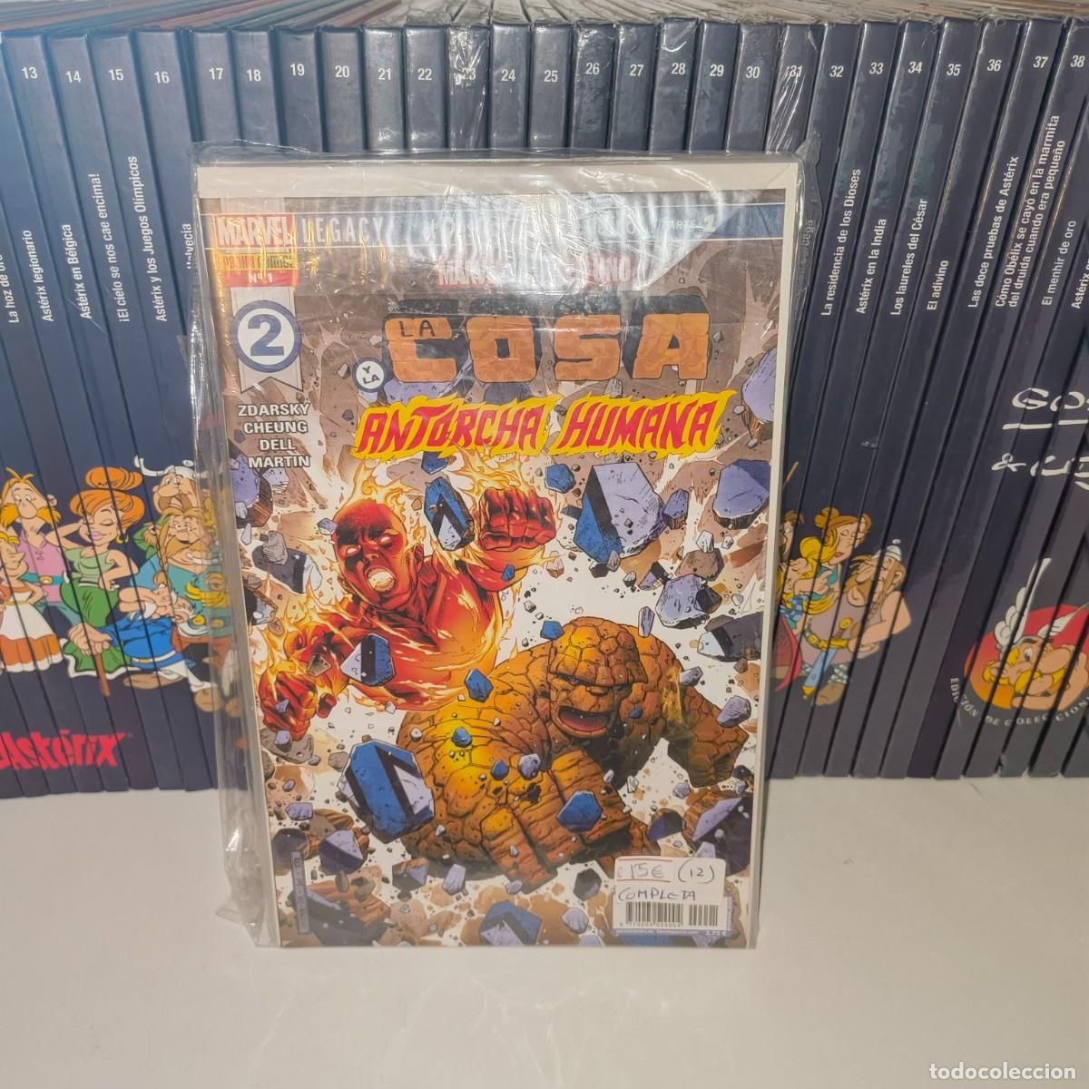 C&oacute;mics: La Cosa y La Antorcha Humana. Completa 12 comics.