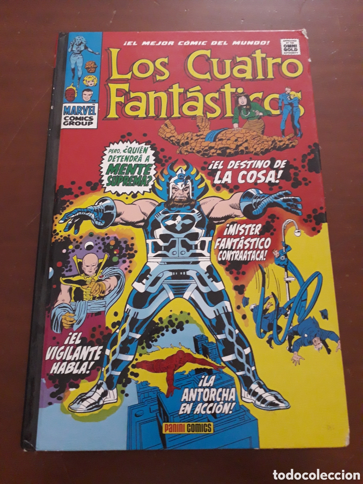 C&oacute;mics: OMNIGOLD LOS 4 FANTASTICOS.&iquest; QUIEN DETENDR&Aacute; A MENTE SUPREMA?. Alg&uacute;n defecto