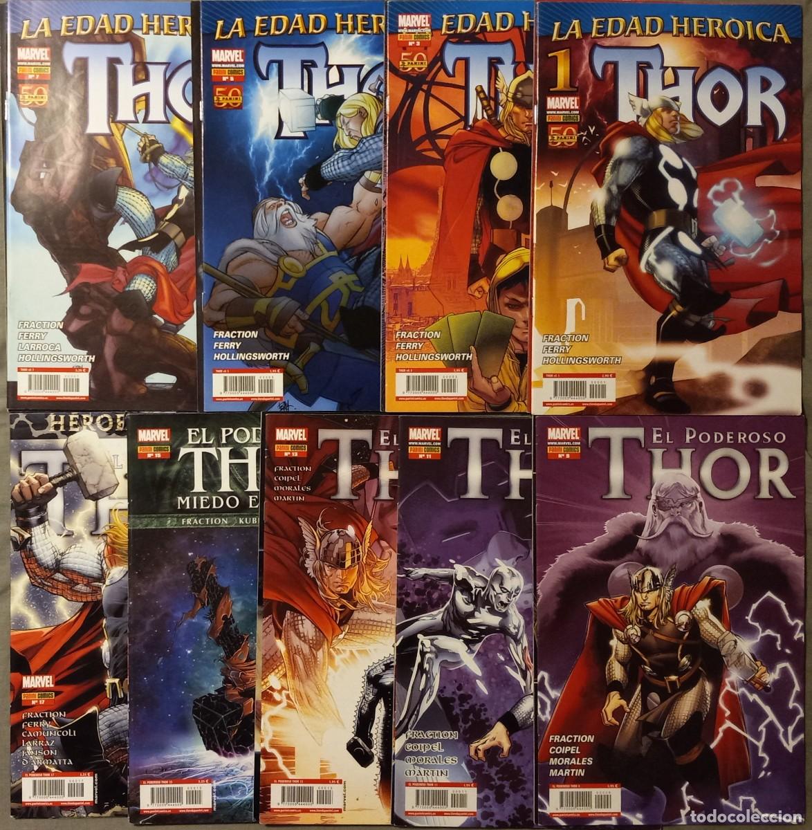 C&oacute;mics: THOR (2011) #1-18, MATT FRACTION + PASQUAL FERRY + OLIVIER COIPEL (Panini)