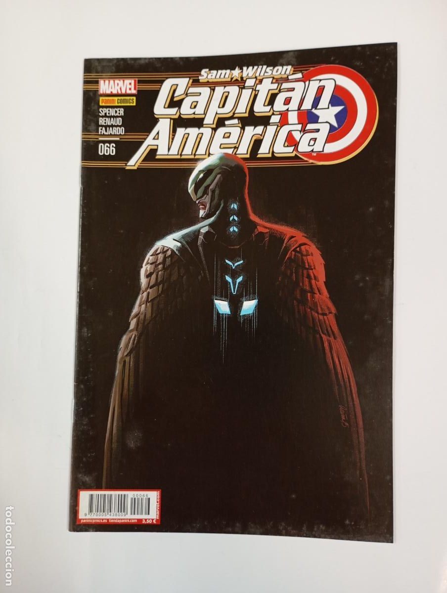 C&oacute;mics: CAPIT&Aacute;N AM&Eacute;RICA. N&ordm; 066. SAM. WILSON. MARVEL PANINI COMICS. TDKR92 - Foto 1