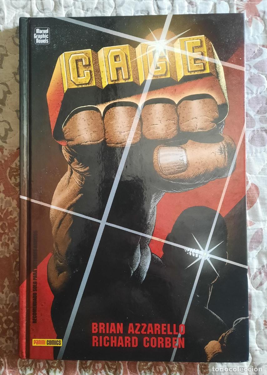 C&oacute;mics: Cage (Brian Azzarello/Richard Corben) Marvel Graphic Novels Panini