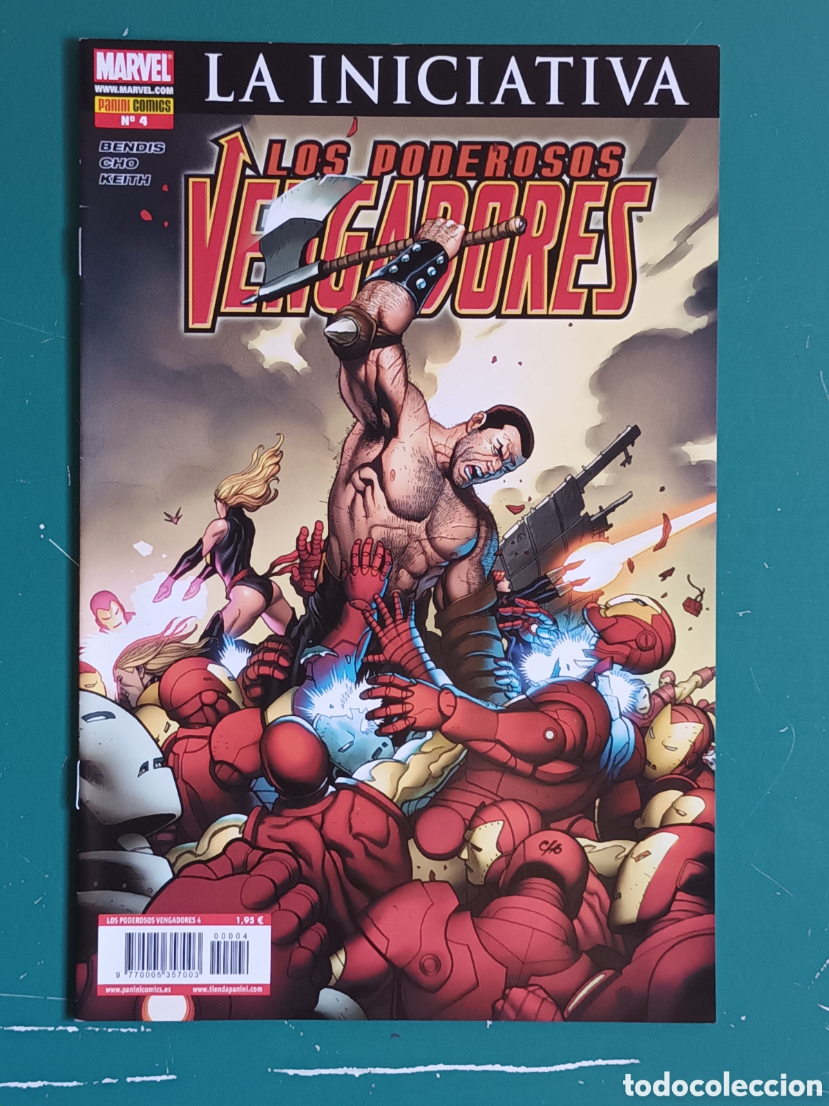 C&oacute;mics: Los Poderosos Vengadores N&ordm; 4 PANINI - MARVEL 2008 La Iniciativa