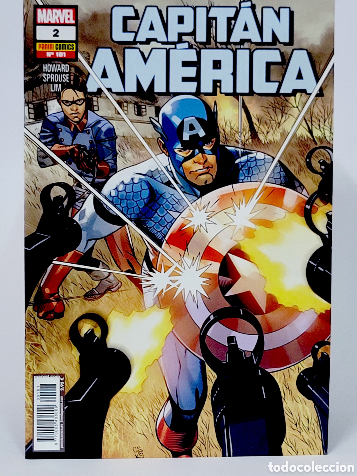 C&oacute;mics: C&Oacute;MIC CAPITAN AMERICA 101 VOL.8 PANINI MARVEL GRAPA VOLUMEN DE KIOSCO