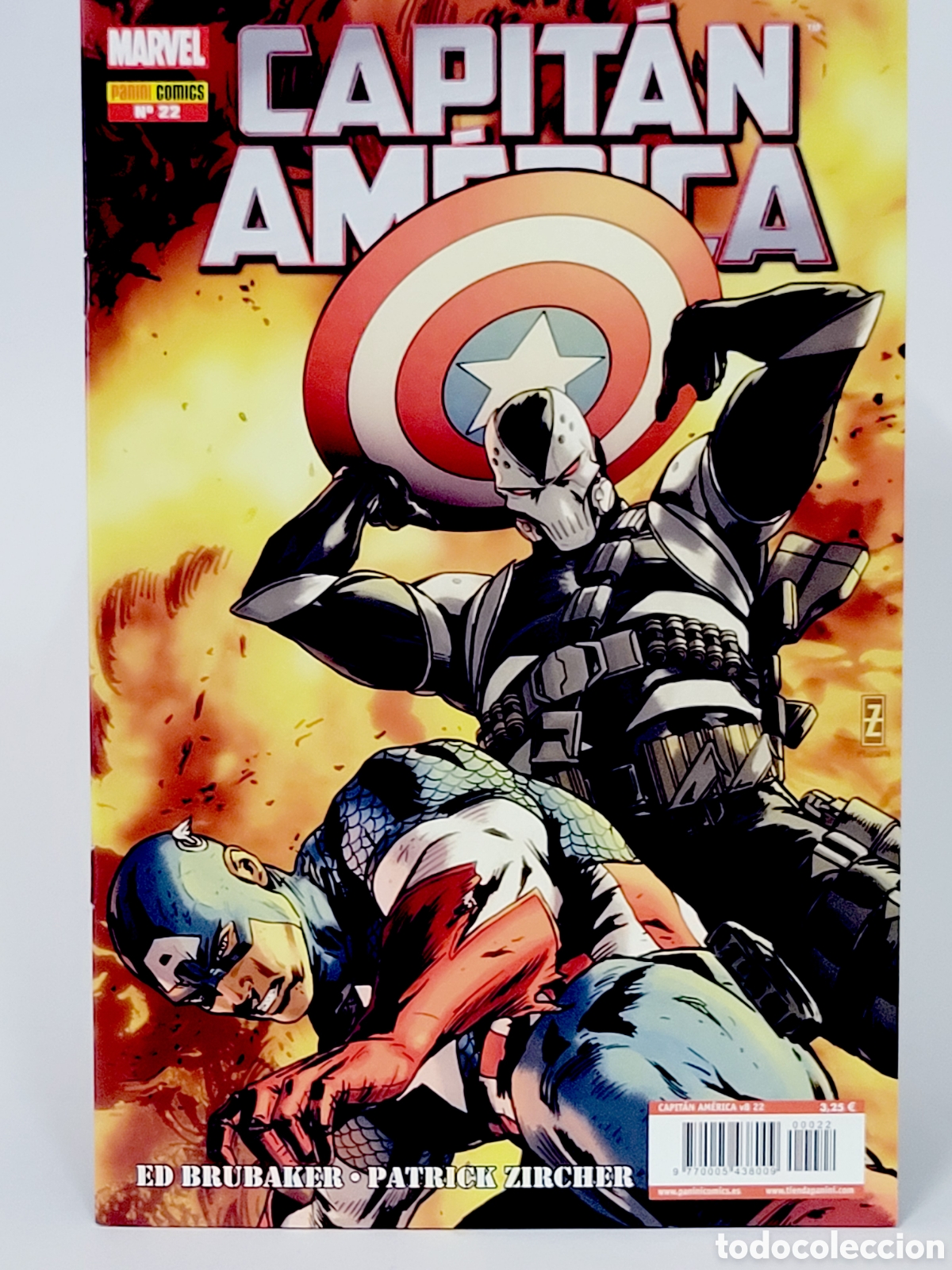 C&oacute;mics: C&Oacute;MIC CAPITAN AMERICA 22 VOL.8 PANINI MARVEL GRAPA VOLUMEN DE KIOSCO
