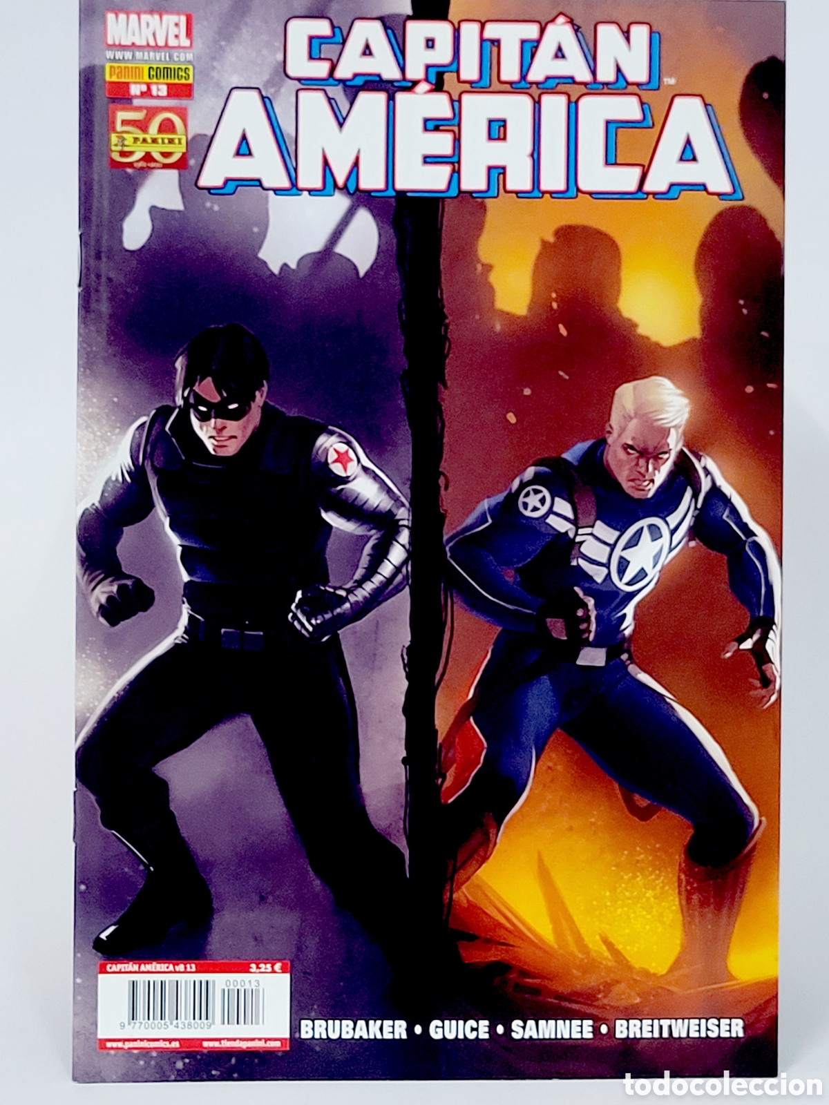 C&oacute;mics: C&Oacute;MIC CAPITAN AMERICA 13 VOL.8 PANINI MARVEL GRAPA VOLUMEN DE KIOSCO