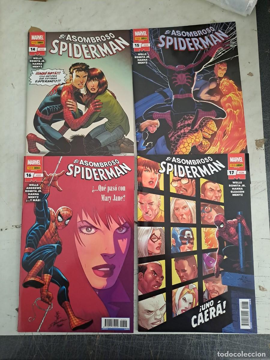 C&oacute;mics: El asombroso Spiderman del 14 al 17, Panini en perfecto estado