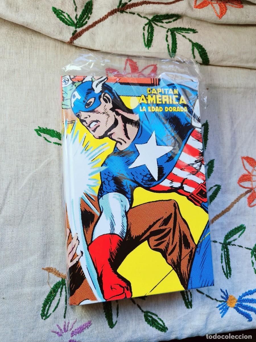 C&oacute;mics: Capit&aacute;n Am&eacute;rica. La Edad Dorada. Marvel Limited Edition. MLE. Panini. - Foto 1