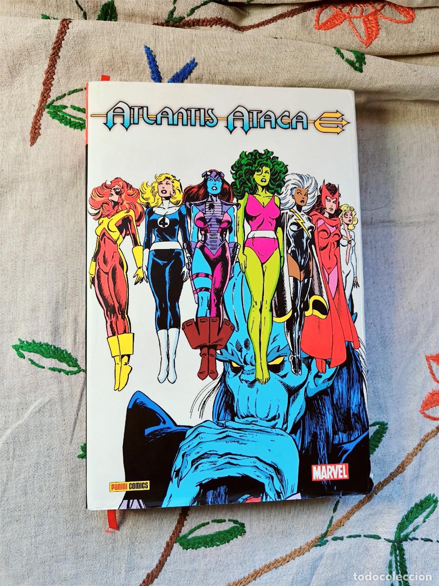 C&oacute;mics: Atlantis Ataca. Marvel Limited Edition. MLE. Panini.