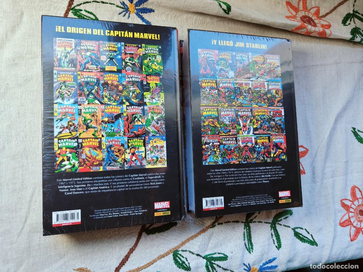 C&oacute;mics: Capit&aacute;n Mavel. Tomos 1 y 2. Marvel Limited Edition. Panini. - Foto 2