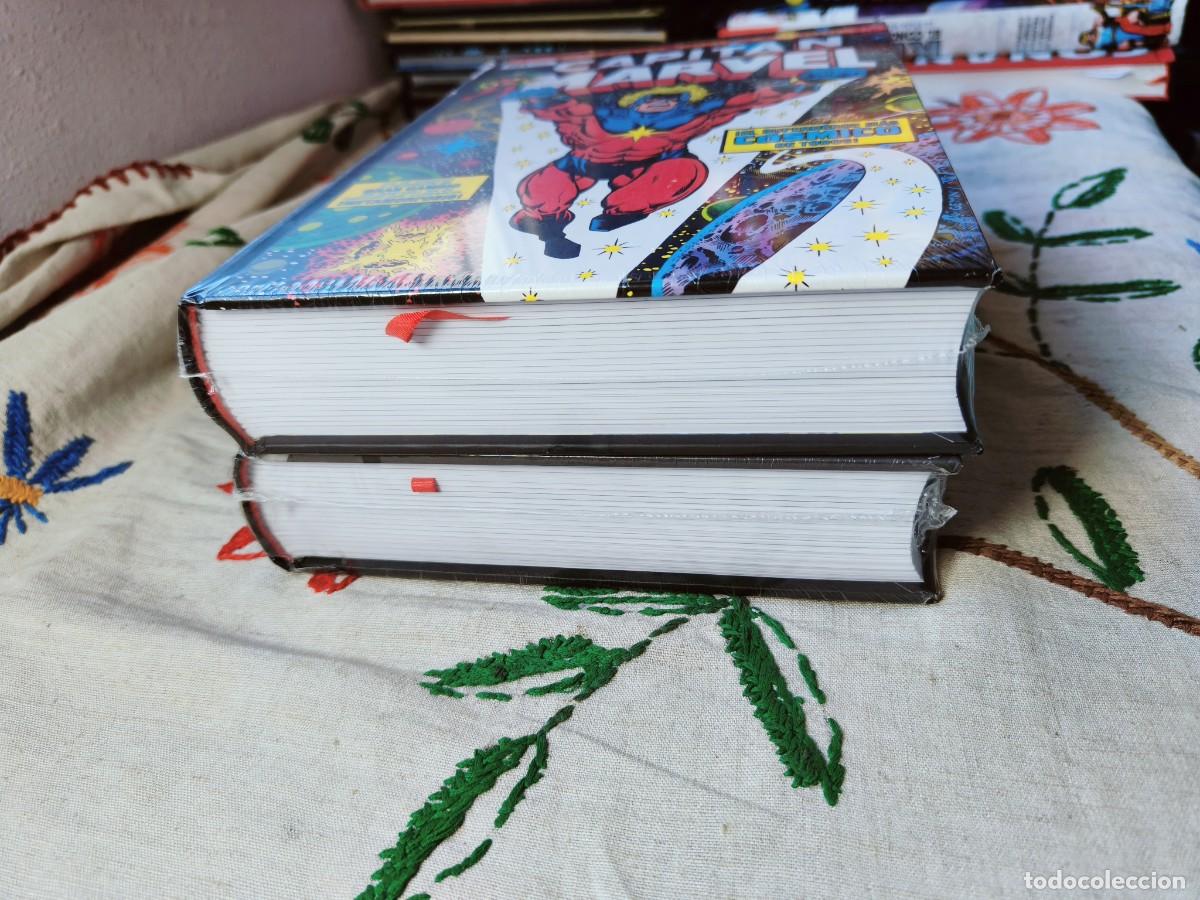 C&oacute;mics: Capit&aacute;n Mavel. Tomos 1 y 2. Marvel Limited Edition. Panini. - Foto 6