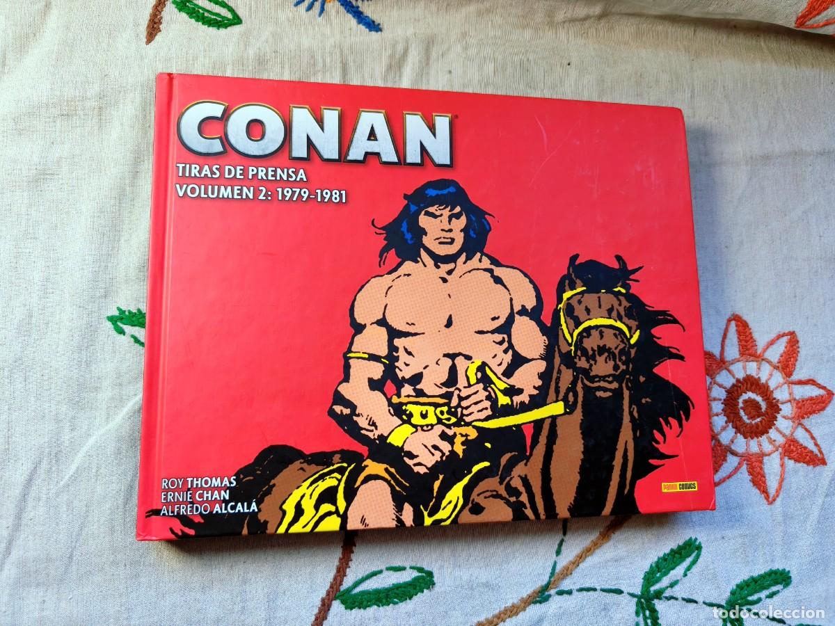 C&oacute;mics: Conan Tiras de Prensa. Volumen 2: 1979-1981. Roy Thomas. Marvel Limited Edition. Panini.