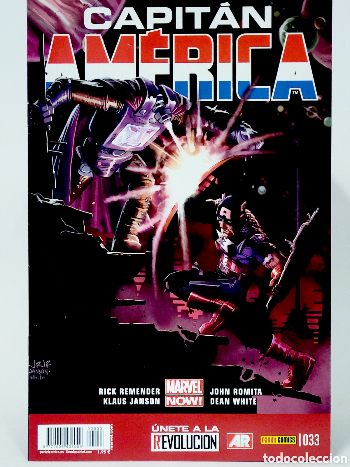 C&oacute;mics: C&Oacute;MIC CAPITAN AMERICA 33 VOL.8 PANINI MARVEL GRAPA VOLUMEN DE KIOSCO