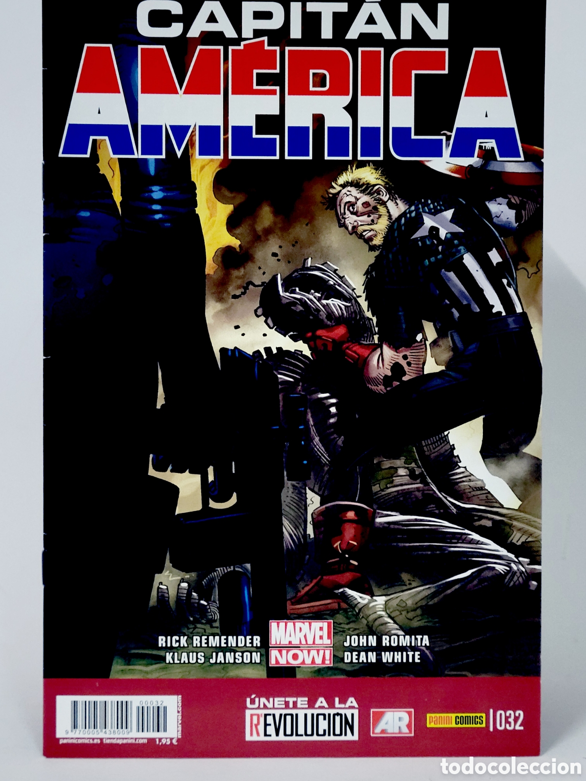 C&oacute;mics: C&Oacute;MIC CAPITAN AMERICA 32 VOL.8 PANINI MARVEL GRAPA VOLUMEN DE KIOSCO