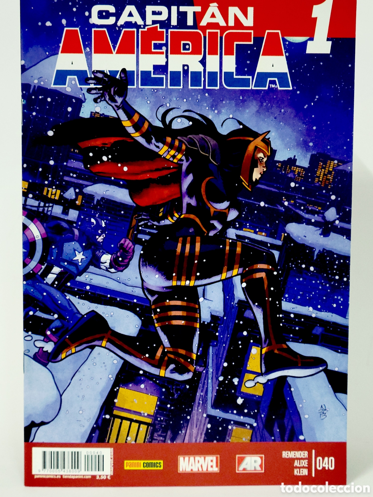 C&oacute;mics: C&Oacute;MIC CAPITAN AMERICA 40 VOL.8 PANINI MARVEL GRAPA VOLUMEN DE KIOSCO