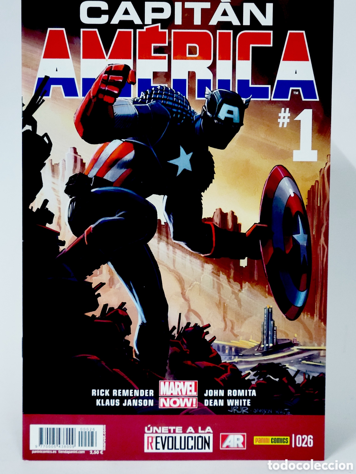 C&oacute;mics: C&Oacute;MIC CAPITAN AMERICA 26 VOL.8 PANINI MARVEL GRAPA VOLUMEN DE KIOSCO