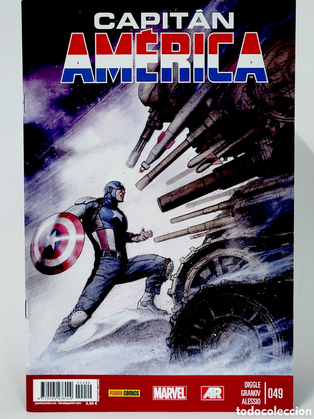 C&oacute;mics: C&Oacute;MIC CAPITAN AMERICA 49 VOL.8 PANINI MARVEL GRAPA VOLUMEN DE KIOSCO