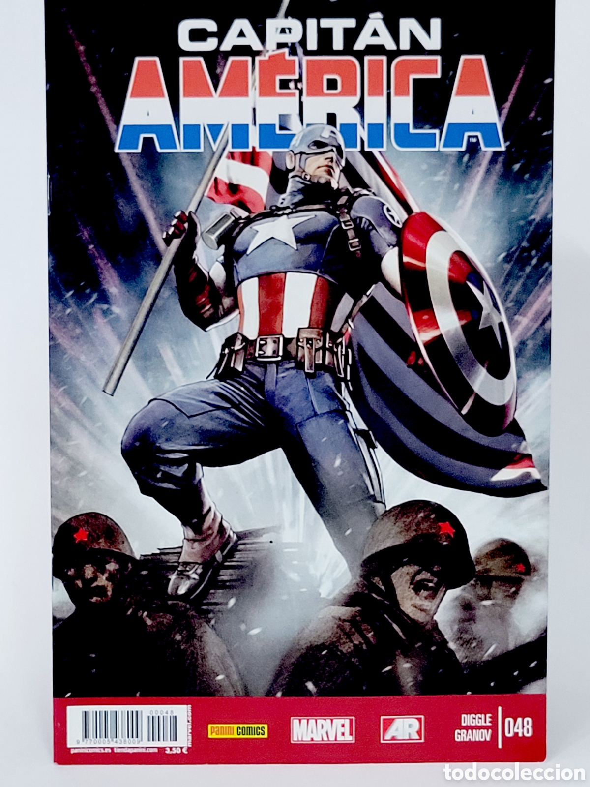 C&oacute;mics: C&Oacute;MIC CAPITAN AMERICA 48 VOL.8 PANINI MARVEL GRAPA VOLUMEN DE KIOSCO