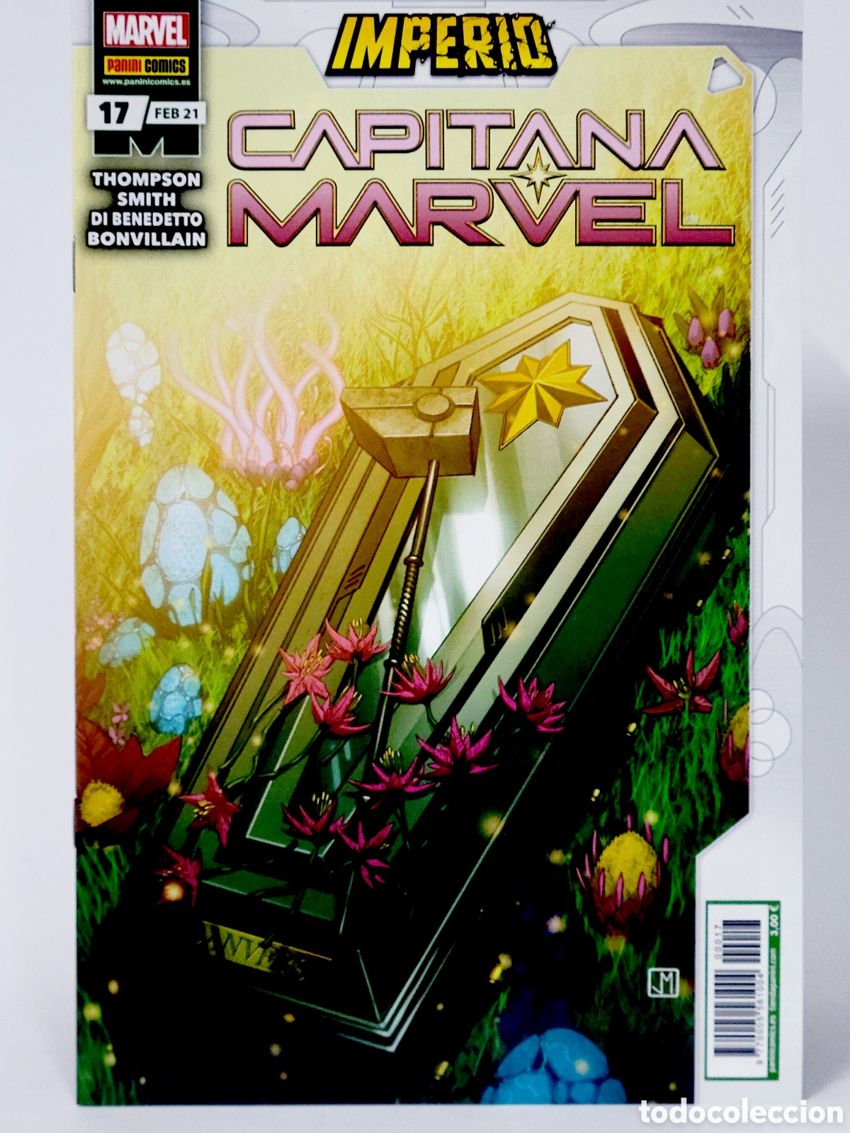 C&oacute;mics: C&Oacute;MIC CAPITANA MARVEL 17 IMPERIO FEBRERO 2021 PANINI MARVEL GRAPA DE KIOSCO