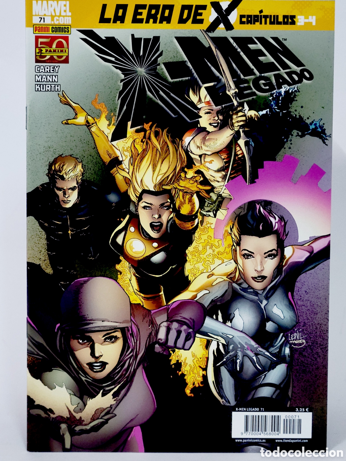 C&oacute;mics: C&Oacute;MIC X-MEN LEGADO 71 LA ERA DE X VOL.3 PANINI MARVEL GRAPA VOLUMEN DE KIOSCO