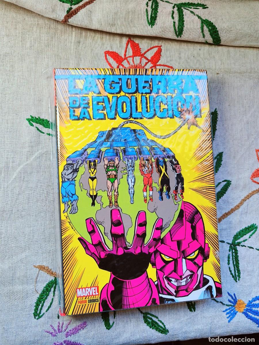 C&oacute;mics: La Guerra de la Evoluci&oacute;n. Marvel Limited Edition. MLE. Panini.