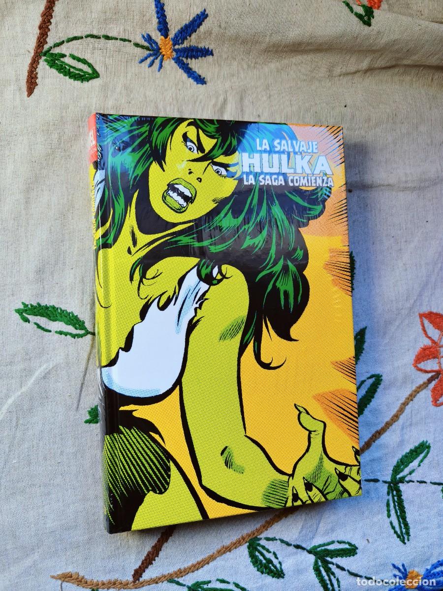 C&oacute;mics: La Salvaje Hulka. Tomo 1- La saga comienza. Rogern Stern. Marvel Limited Edition. Panini.