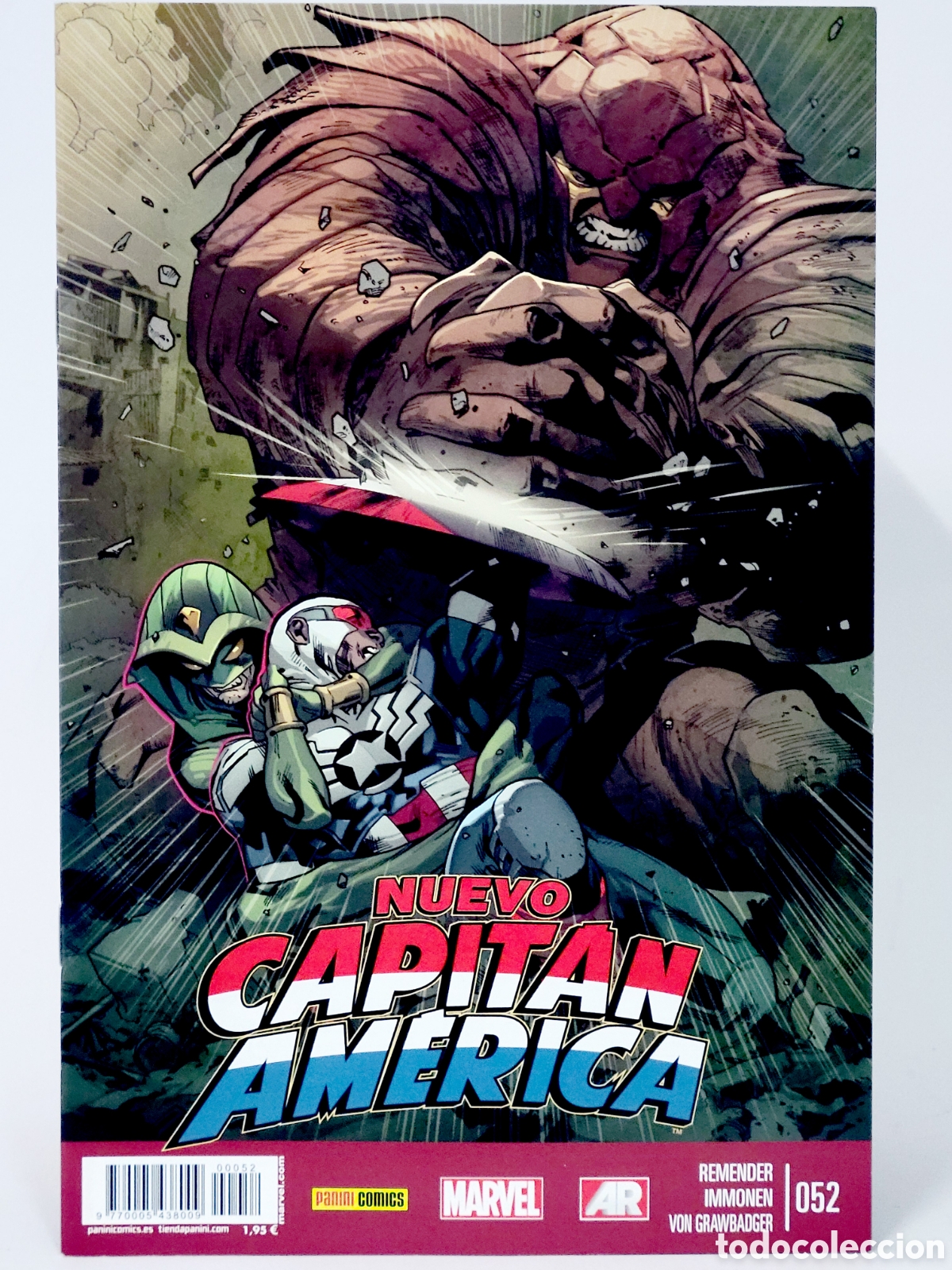 C&oacute;mics: C&Oacute;MIC NUEVO CAPIT&Aacute;N AM&Eacute;RICA 52 VOL.8 PANINI MARVEL VOLUMEN GRAPA DE KIOSCO