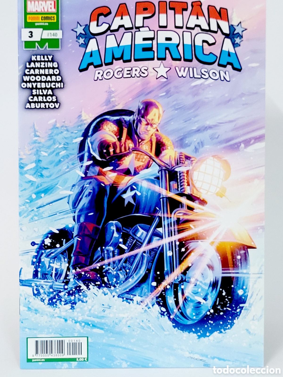 C&oacute;mics: C&Oacute;MIC CAPIT&Aacute;N AM&Eacute;RICA 140 ROGERS WILSON VOL.8 PANINI MARVEL VOLUMEN GRAPA DE KIOSCO