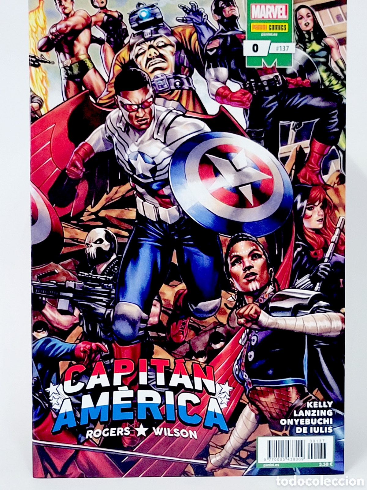 Comics: C&Oacute;MIC CAPIT&Aacute;N AM&Eacute;RICA 137 ROGERS WILSON VOL.8 PANINI MARVEL VOLUMEN GRAPA DE KIOSCO