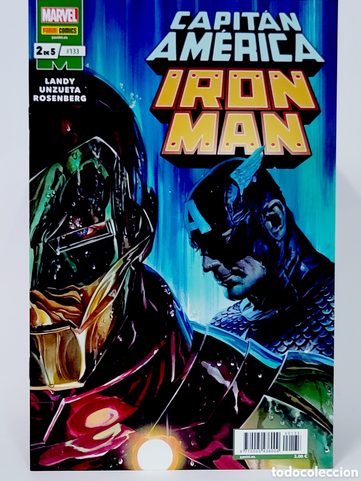 Comics: C&Oacute;MIC CAPIT&Aacute;N AM&Eacute;RICA 133 IRON MAN VOL.8 PANINI MARVEL VOLUMEN GRAPA DE KIOSCO