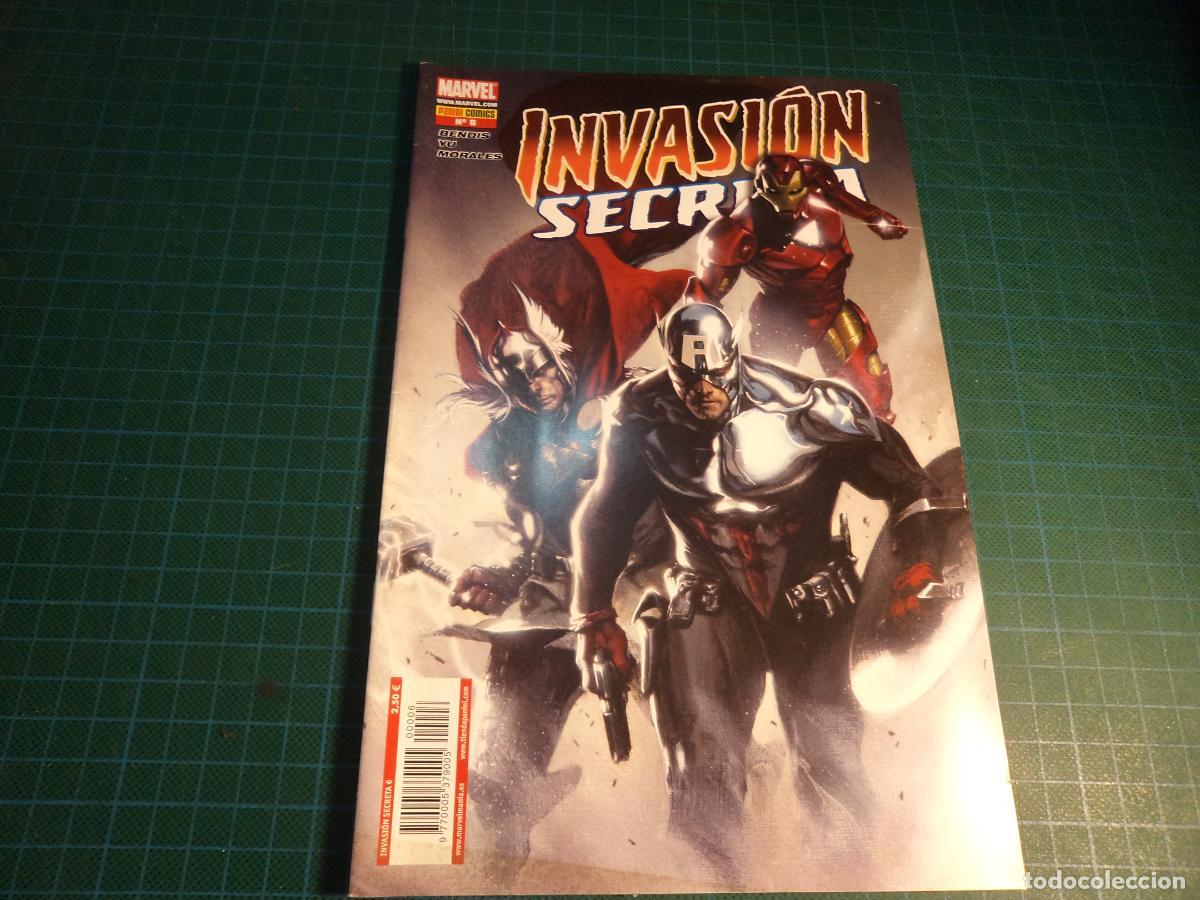 C&oacute;mics: Invasion secreta. N&ordm; 6. Panini.