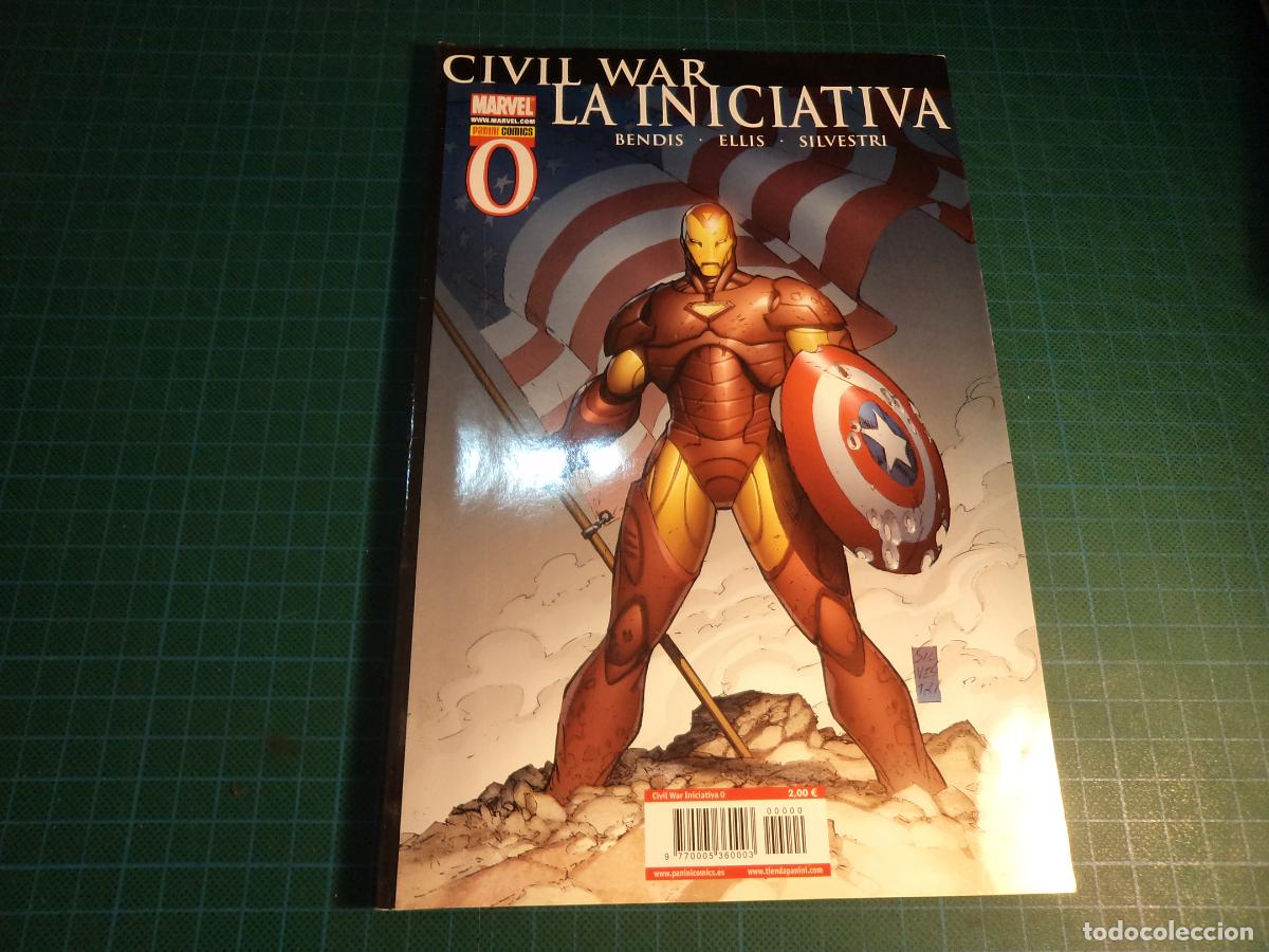C&oacute;mics: Civi war: La Iniciativa. N&ordm; 0. Panini.