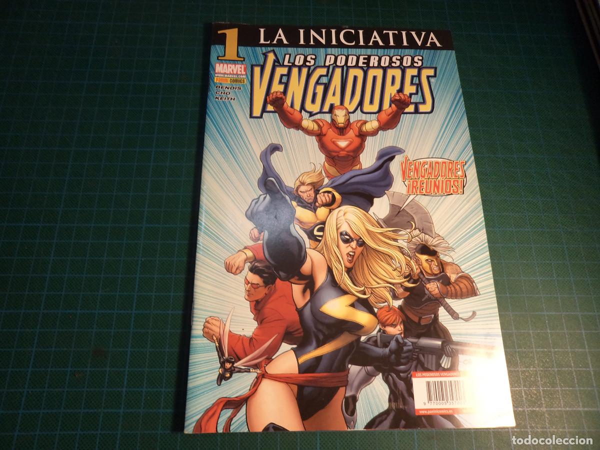 C&oacute;mics: Los Poderosos Vengadores. N&ordm; 1. Panini.
