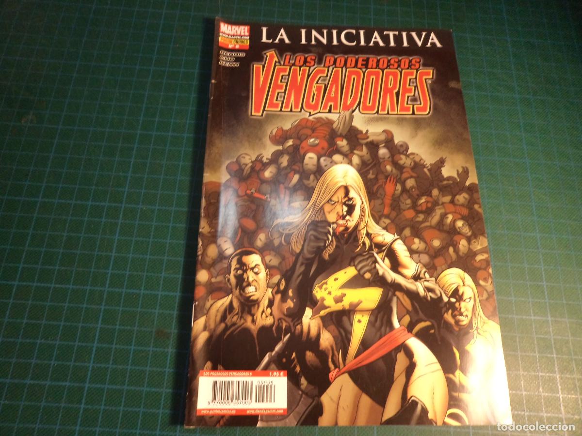 C&oacute;mics: Los Poderosos Vengadores. N&ordm; 6. Panini.
