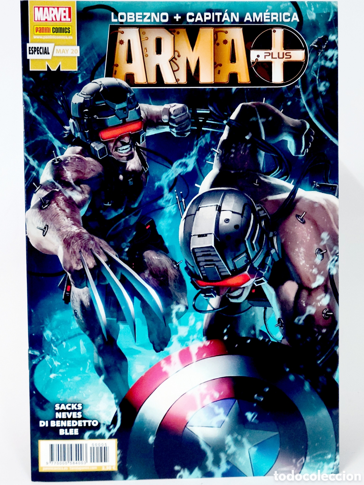 C&oacute;mics: C&Oacute;MIC LOBEZNO CAPITAN AMERICA ARMA PLUS MAYO 2020 ESPECIAL PANINI MARVEL GRAPA DE KIOSCO