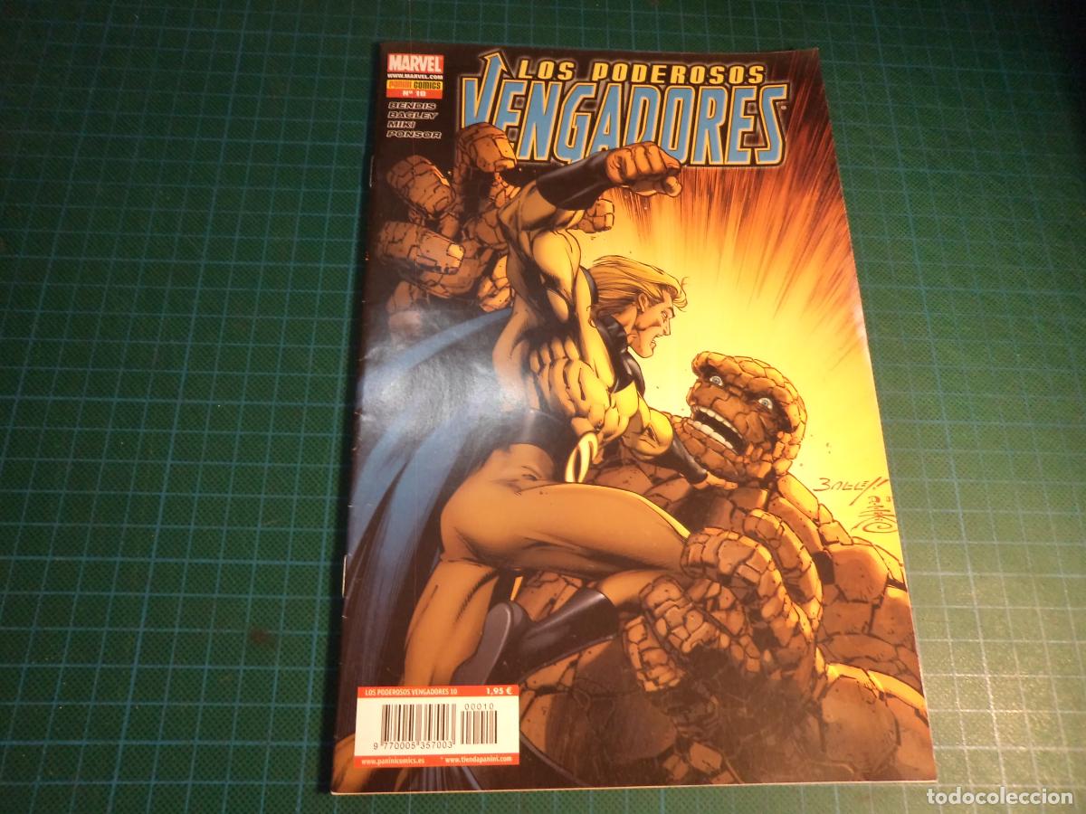 C&oacute;mics: Los Poderosos Vengadores. N&ordm; 10. Panini.
