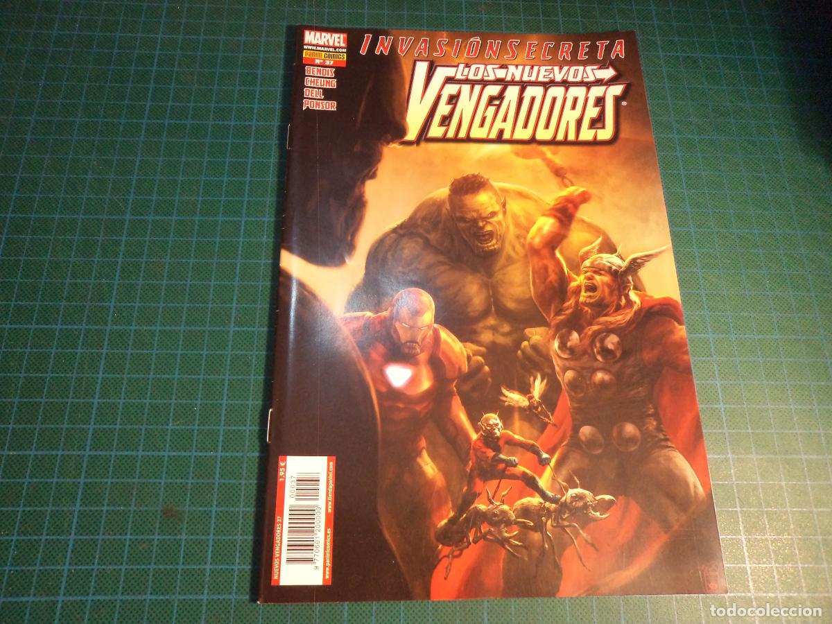 C&oacute;mics: Los Nuevos Vengadores. N&ordm; 37. Panini.