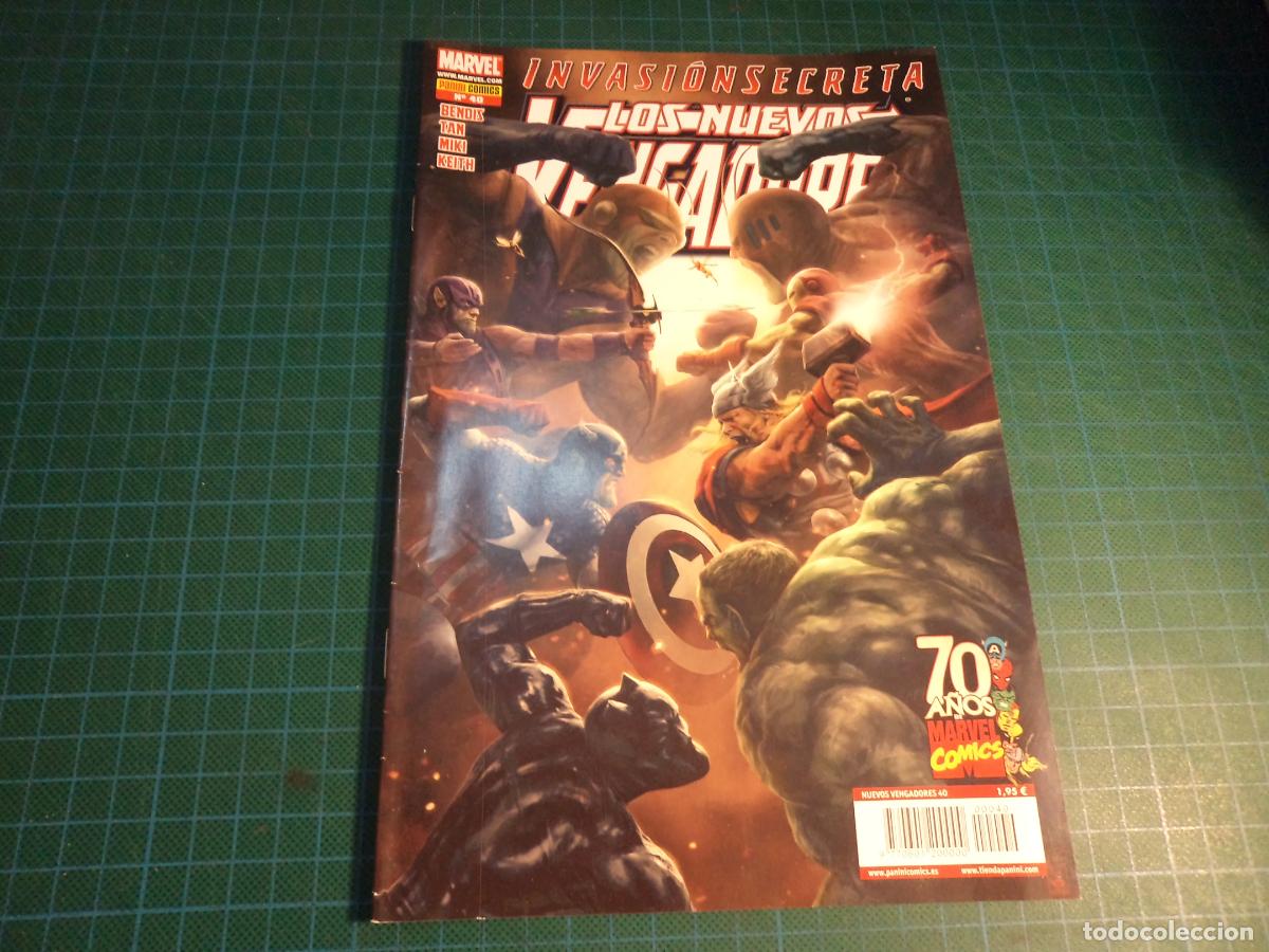 C&oacute;mics: Los Nuevos Vengadores. N&ordm; 40. Panini.