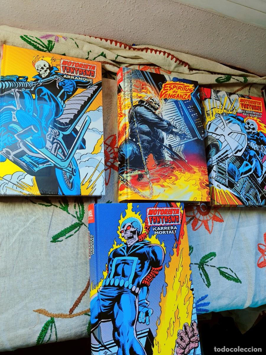C&oacute;mics: Motorista Fantasma. Tomos 1-4. Marvel Limited Edition. MLE. Panini.