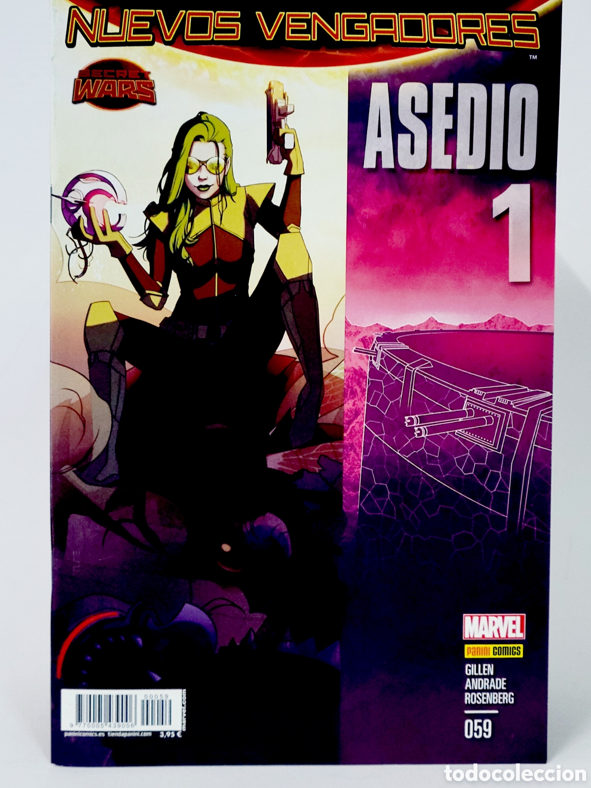 C&oacute;mics: C&Oacute;MIC NUEVOS VENGADORES ASEDIO 59 VOL.2 PANINI MARVEL GRAPA VOLUMEN DE KIOSCO