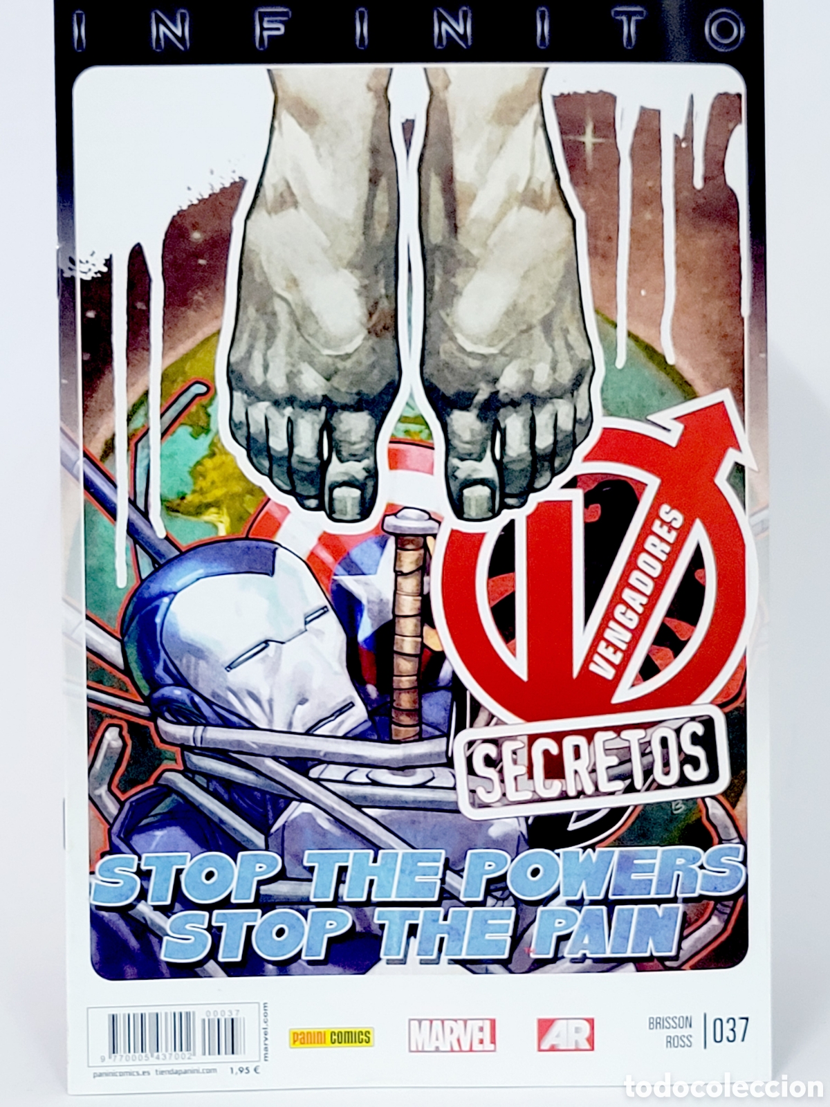 C&oacute;mics: C&Oacute;MIC VENGADORES SECRETOS 37 INFINITO 4 PANINI MARVEL GRAPA DE KIOSCO