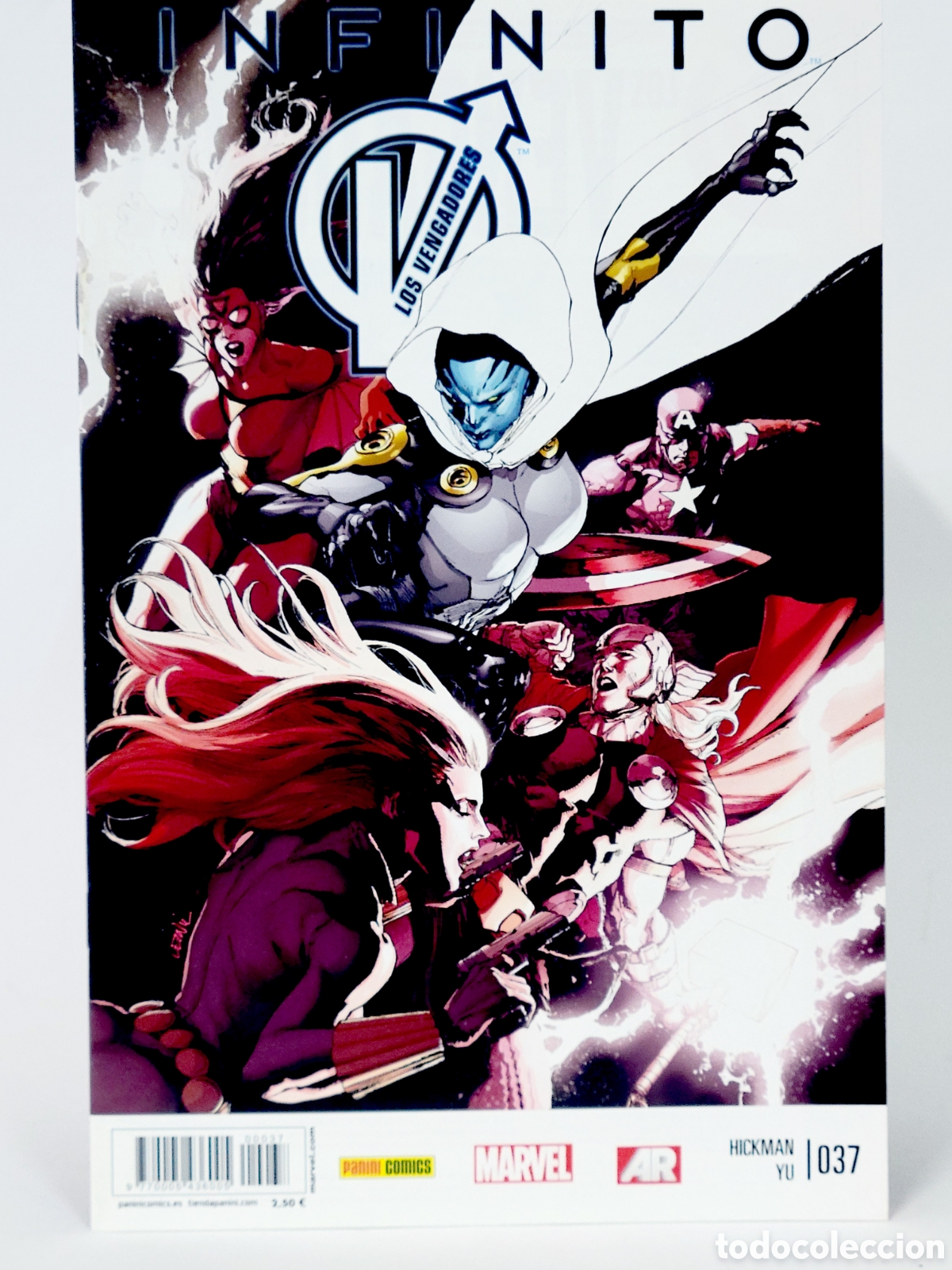 C&oacute;mics: C&Oacute;MIC LOS VENGADORES 37 INFINITO VOL.4 PANINI MARVEL GRAPA VOLUMEN DE KIOSCO