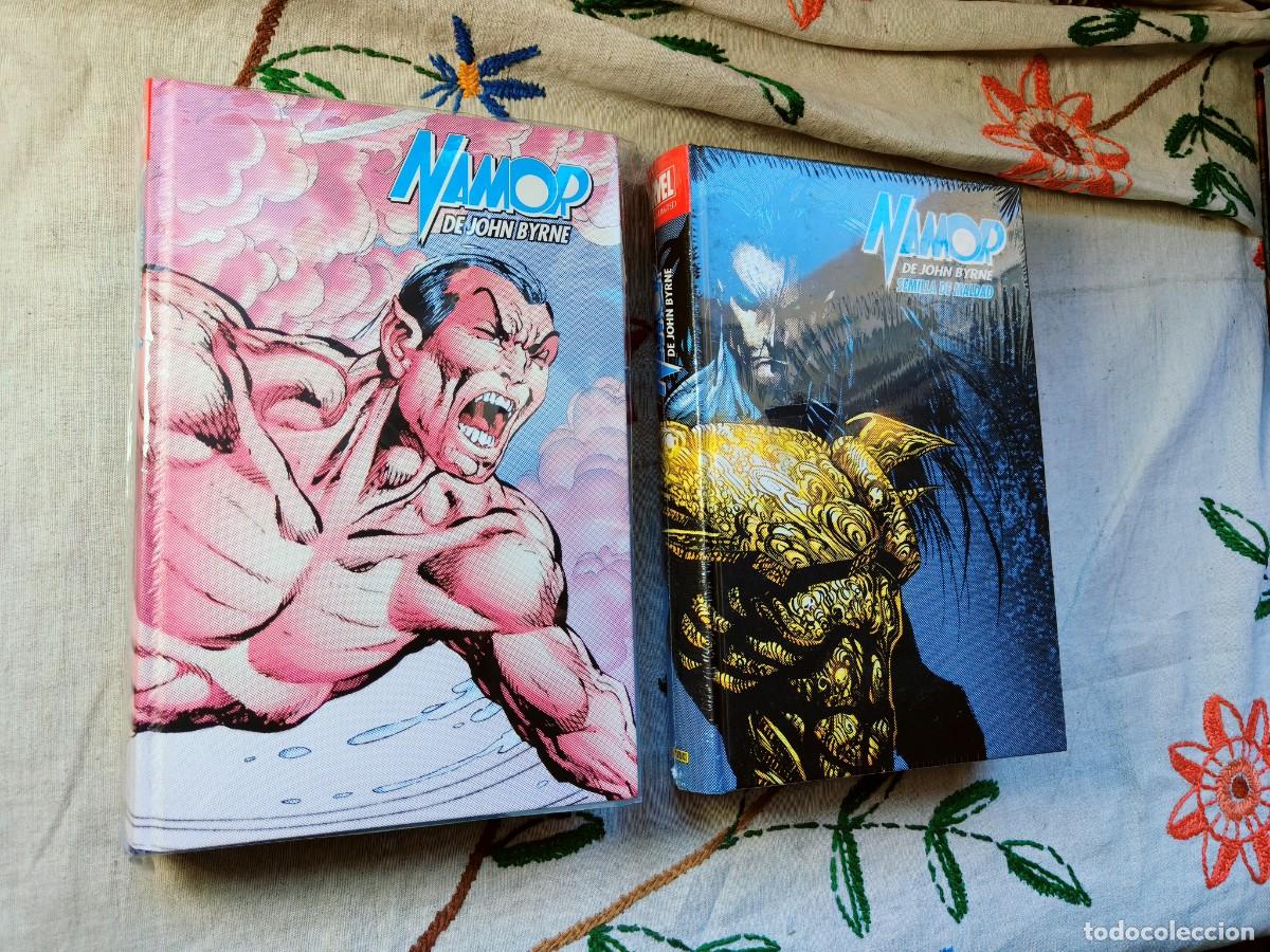 C&oacute;mics: Namor de John Byrne. Tomos 1 y 2- Semilla de maldad. Marvel Limited Edition. Panini.