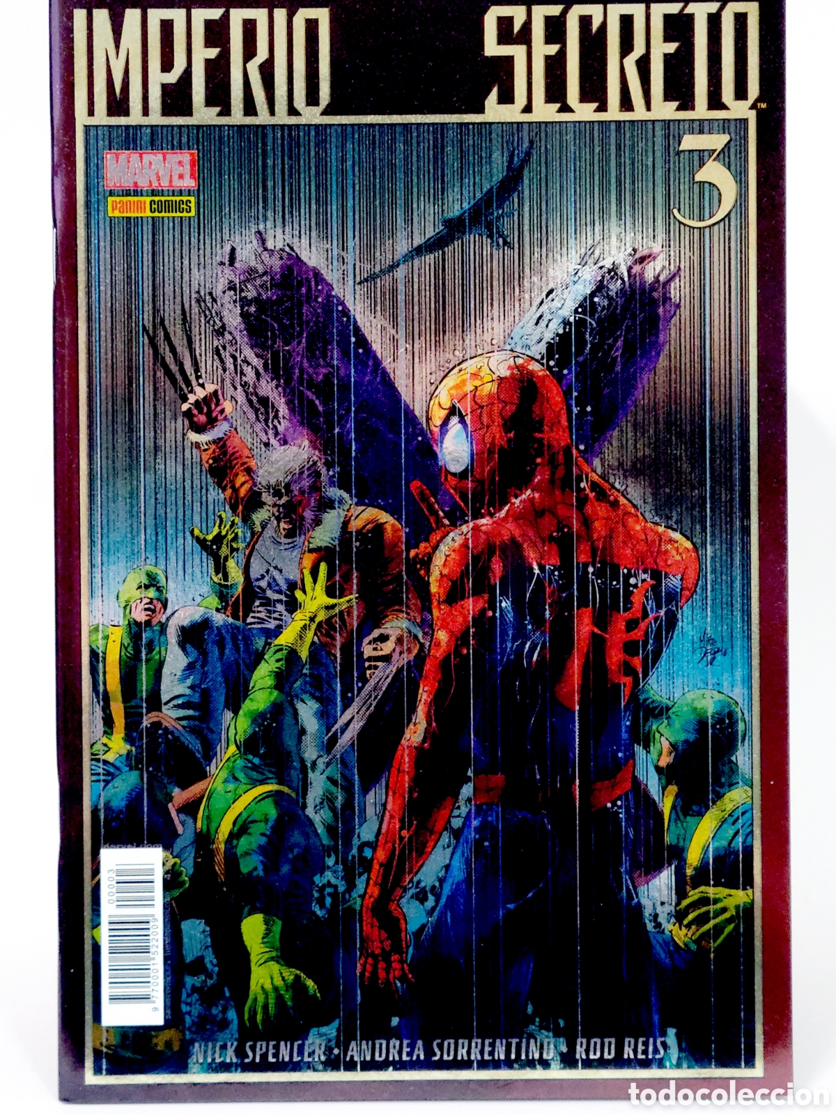 C&oacute;mics: C&Oacute;MIC IMPERIO SECRETO 3 PANINI MARVEL GRAPA DE KIOSCO