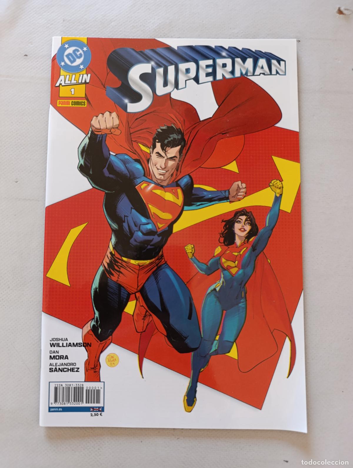 C&oacute;mics: SUPERMAN N&ordm; 1 - ALL IN - DC - PANINI (IA)