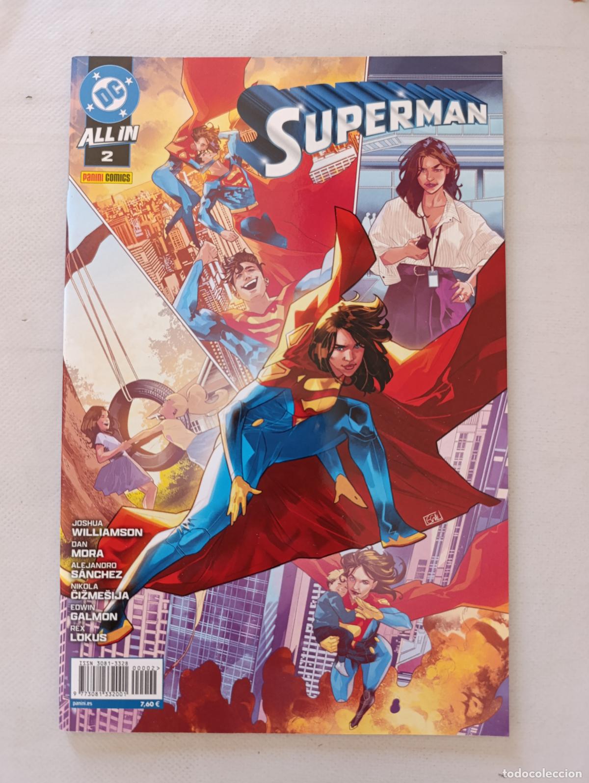 C&oacute;mics: SUPERMAN N&ordm; 2 - ALL IN - DC - PANINI (IAw)
