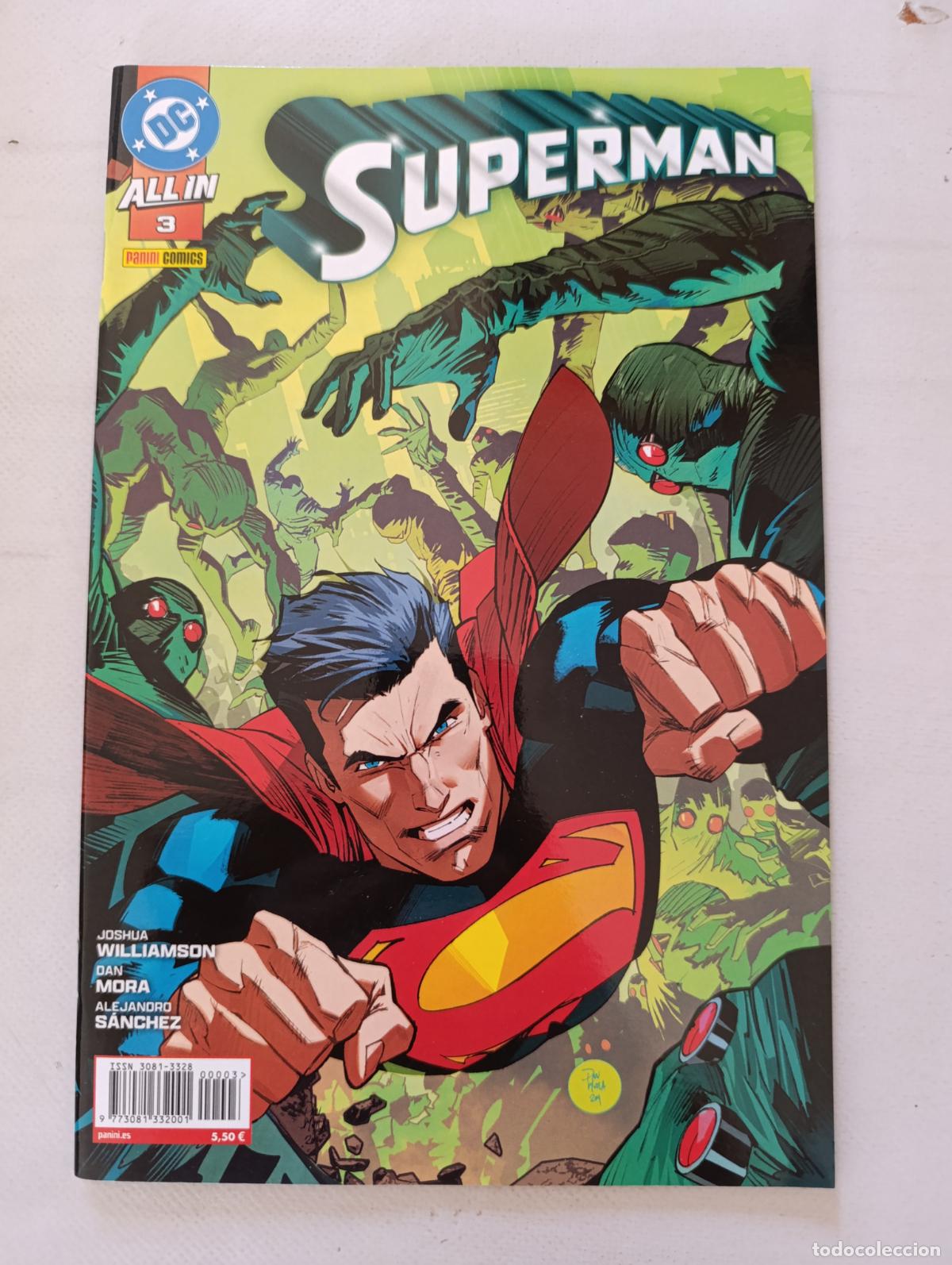 C&oacute;mics: SUPERMAN N&ordm; 3 - ALL IN - DC - PANINI (IAw)