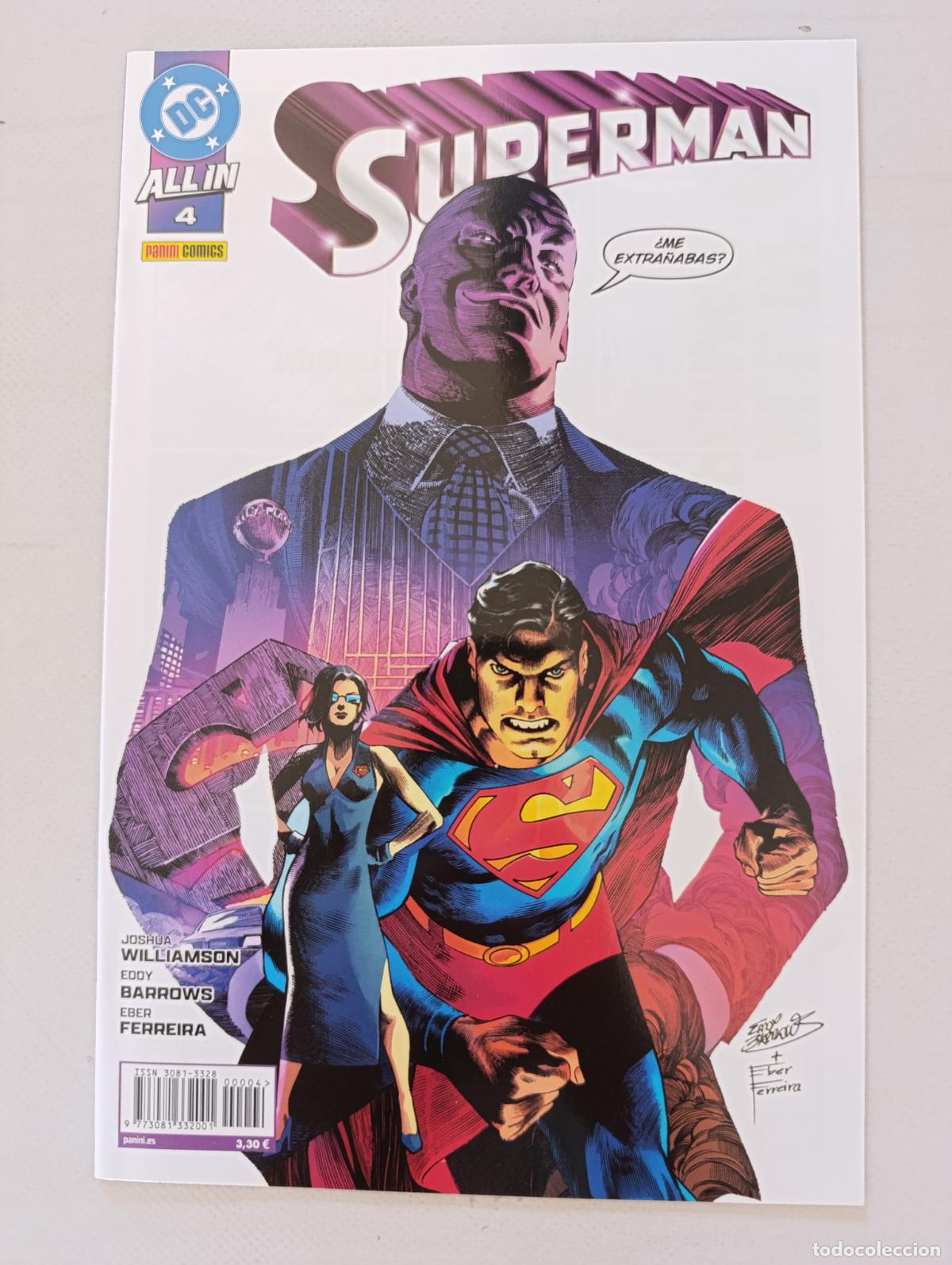 C&oacute;mics: SUPERMAN N&ordm; 4 - ALL IN - DC - PANINI (IA)